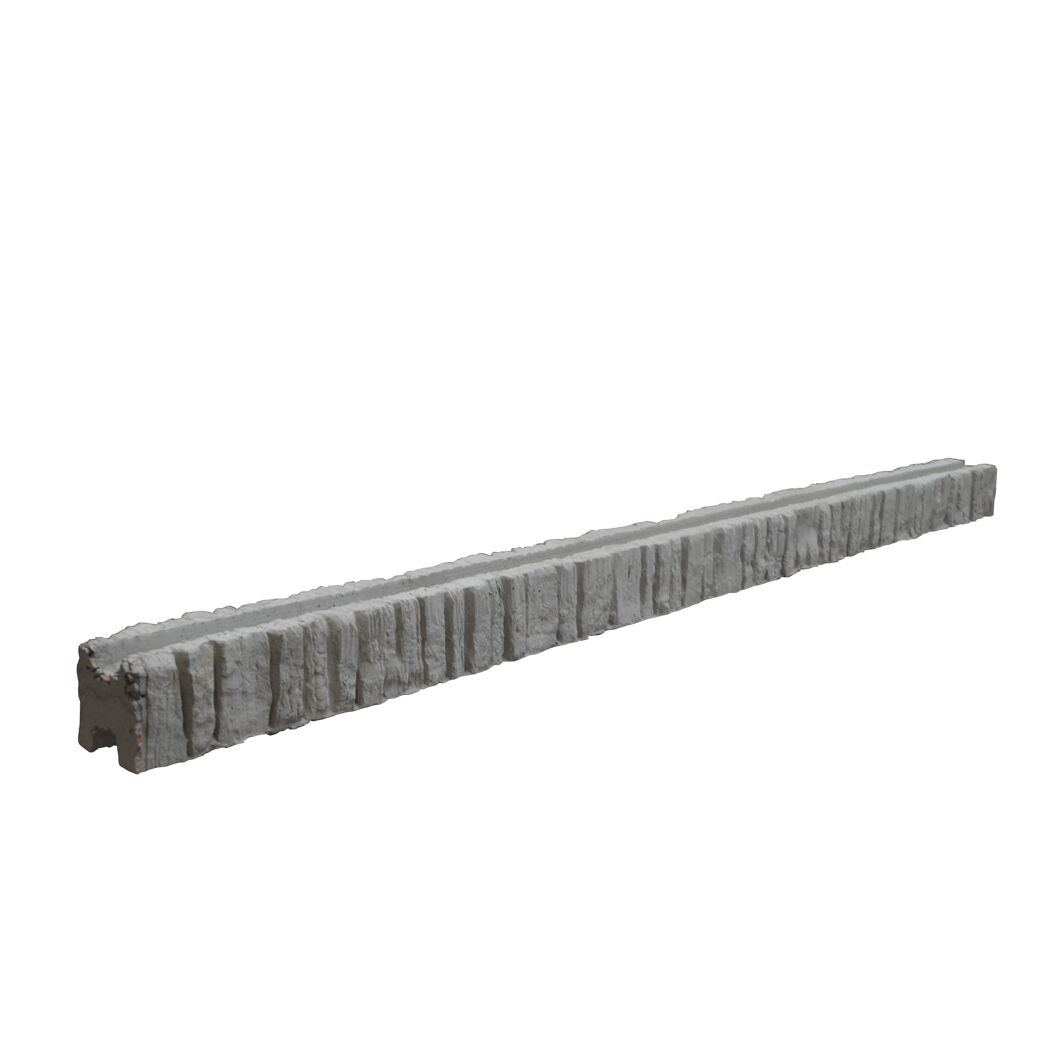 Grauer Z-Pfosten
