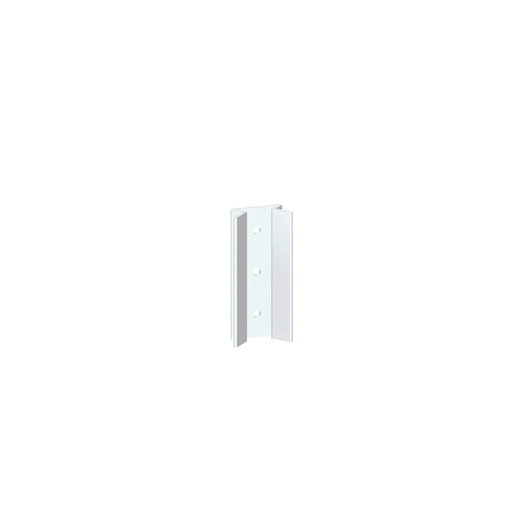 Weißer LONGLIFE Adapter 45 Grad