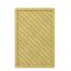 Rechteckige Holzplatte mit diagonalen Linien