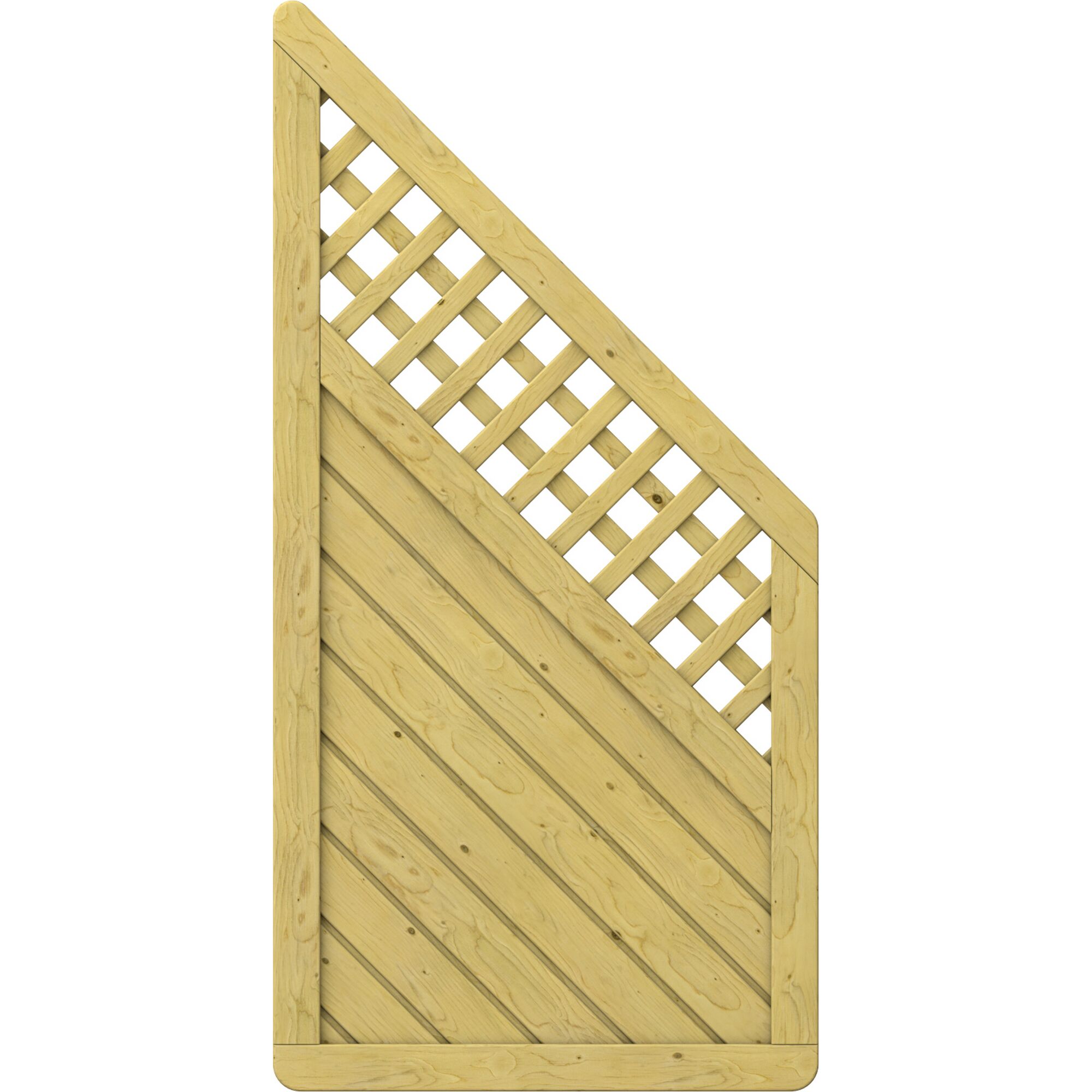 Holz-Anschlusselement mit Gitter