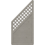 Verkleinertes Bild von Zaunelement 'Arzago' mit Gitter grau 90 x 179 auf 90 cm
