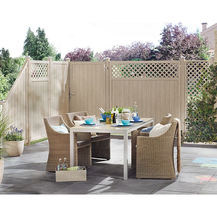 Gartenzaun LONGLIFE RIVA-Tor