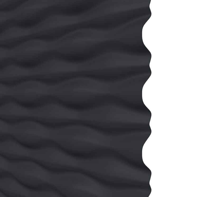 Anthrazitfarbener, welliger Hintergrund