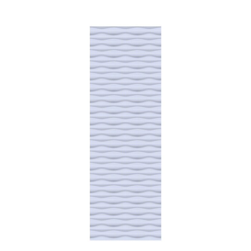 Zaunelement 'System Flow' gelocht silber 60 x 180 cm