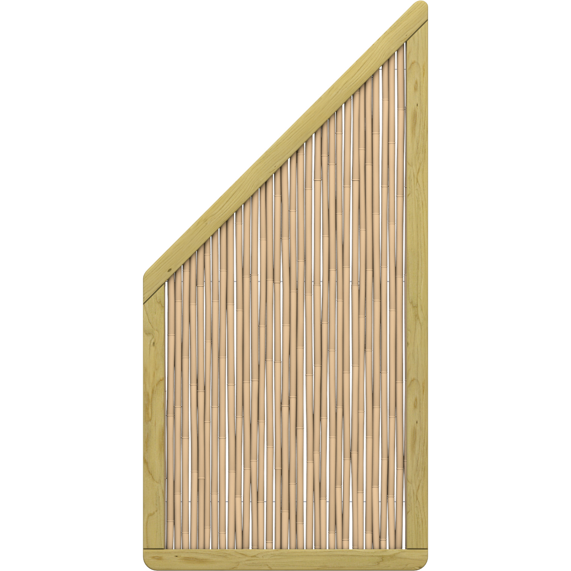Zaunelement 'Bambu' braun 89 x 179 auf 89 cm + product picture