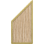 Verkleinertes Bild von Zaunelement 'Bambu' braun 89 x 179 auf 89 cm