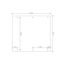 Doppelcarport 'Emsland' 613 x 604 cm unbehandelt