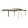 Doppelcarport 'Emsland' 613 x 846 cm unbehandelt