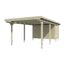 Holzcarport mit Abstellraum