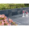 Palisade 'T-Fence Solid' Beton anthrazit 15 x 30 x 4,5 cm