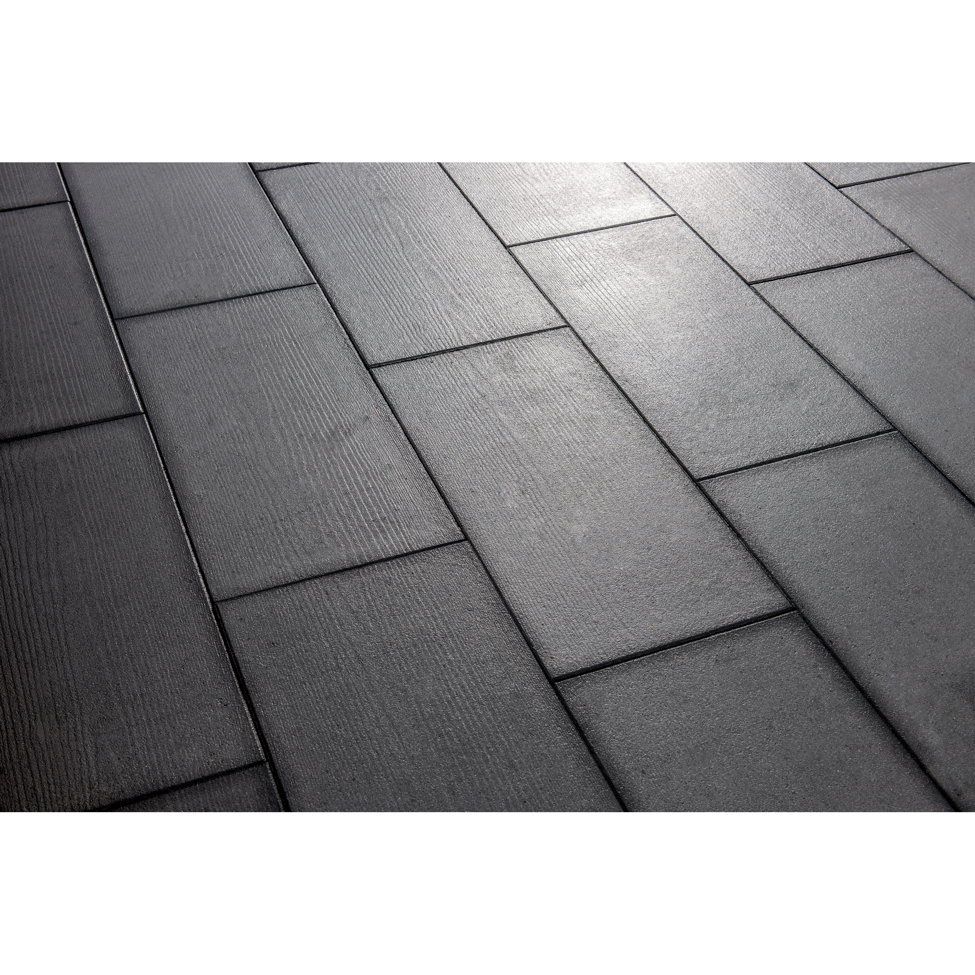 Terrassenplatte 'T-Court Timber XL' 400 x 40 x 800 mm anthrazitfarben + product picture