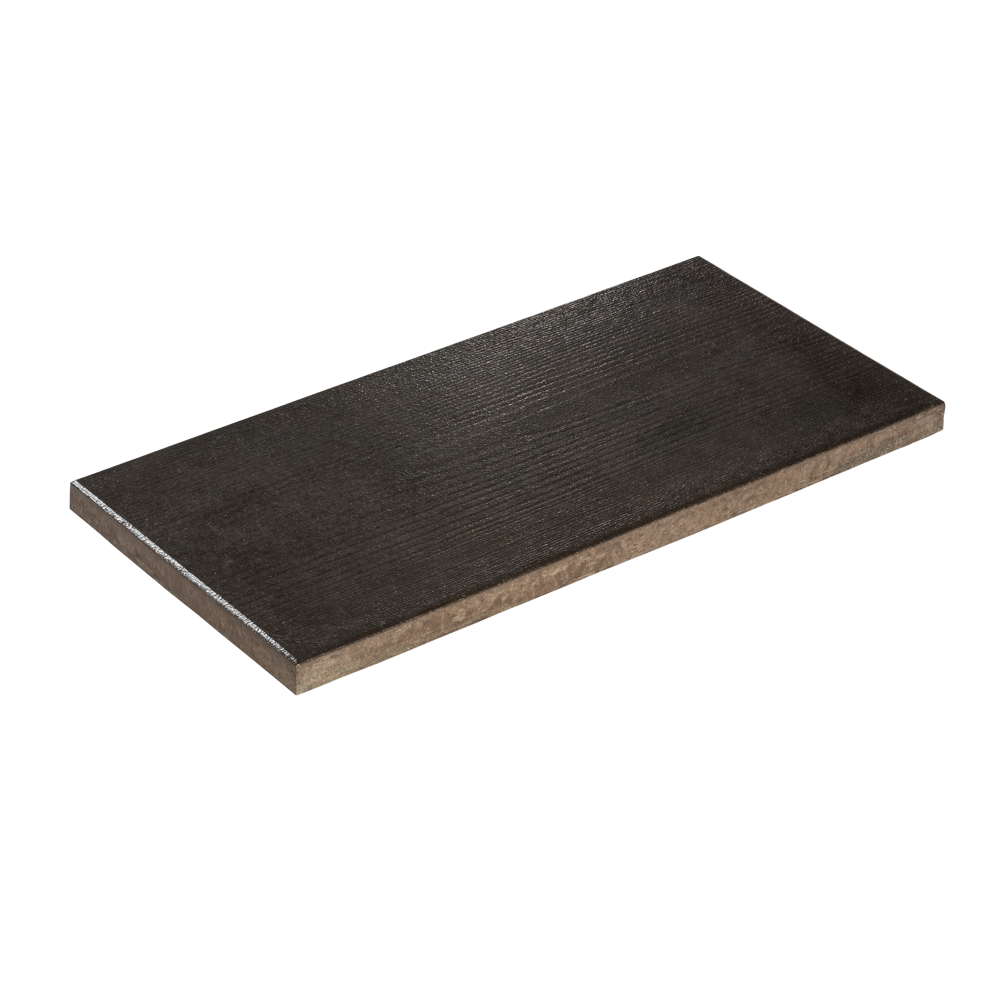 Terrassenplatte 'T-Court Timber XL' 400 x 40 x 800 mm dunkelbraun + product picture