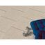 Terrassenplatte 'T-Court Sleek' Beton beige 40 x 40 x 4 cm
