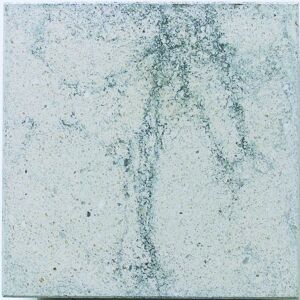 Terrassenplatte 'T-Court Sleek' marmoroptik weiß-schwarz 40 x 40 x 4 cm