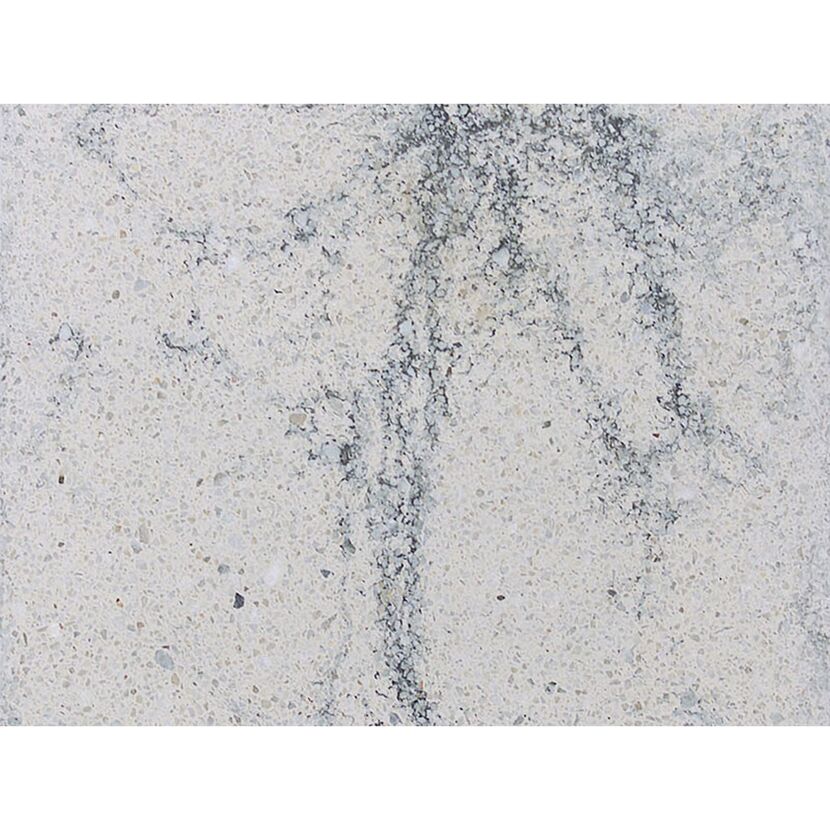 Terrassenplatte 'T-Court Sleek' Beton schwarz/weiß 40 x 40 x 4 cm
