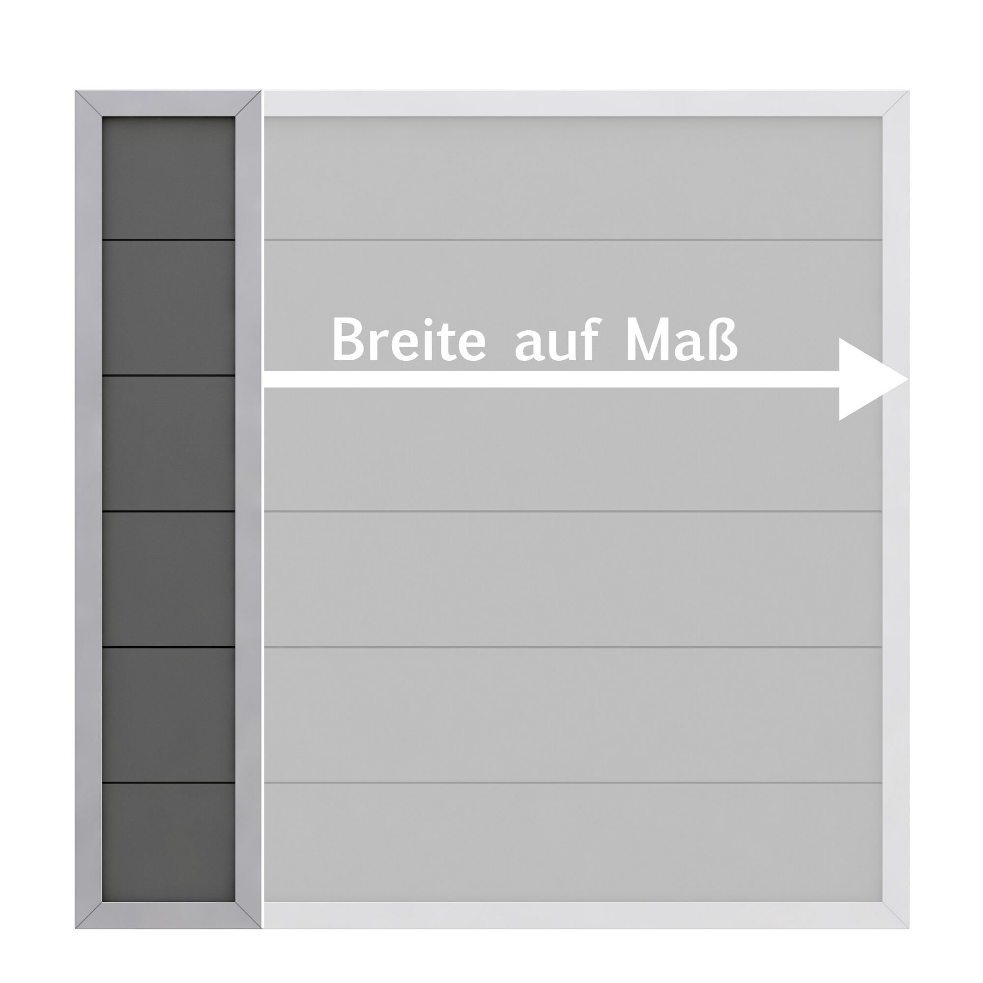 Breite auf Maß