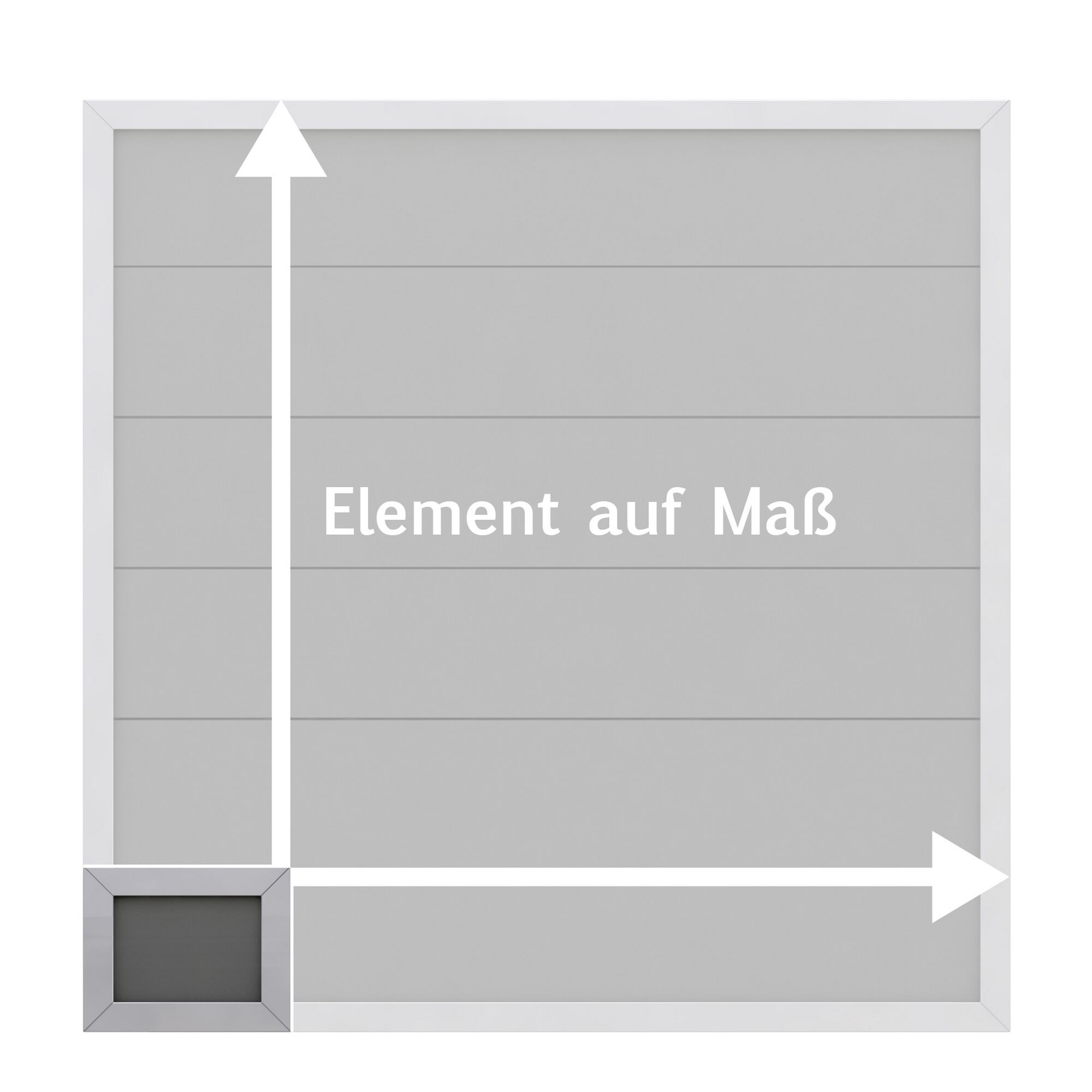 Element auf Maß