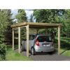 Einzelcarport '617' Gr. 1, 512 x 322 cm ohne Dacheindeckung, kieferfarben