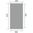 Einzelcarport '617' Gr. 2, 612 x 322 cm ohne Dacheindeckung, kieferfarben