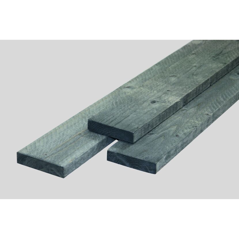Konstruktionsholz Fichte sägerau grau imprägniert 23 x 100 x 3000 mm