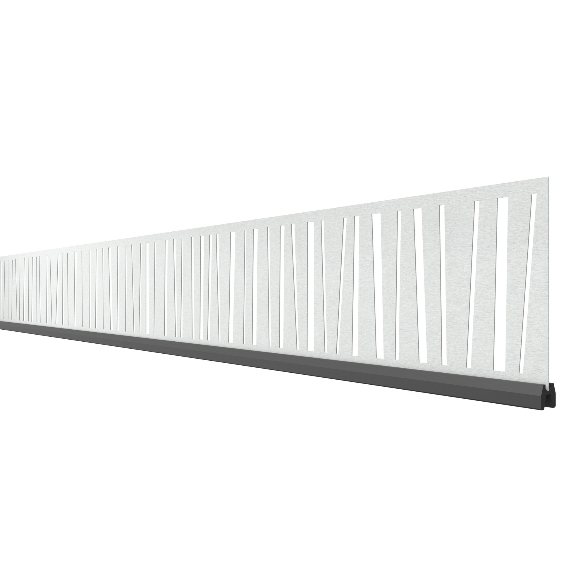 Dekorprofil 'System' Linea silber flach 15 x 178 cm + product picture