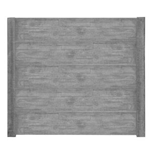 Betonzaunplatte 'Standard Tetris' 200 x 38,5 x 3,5 cm