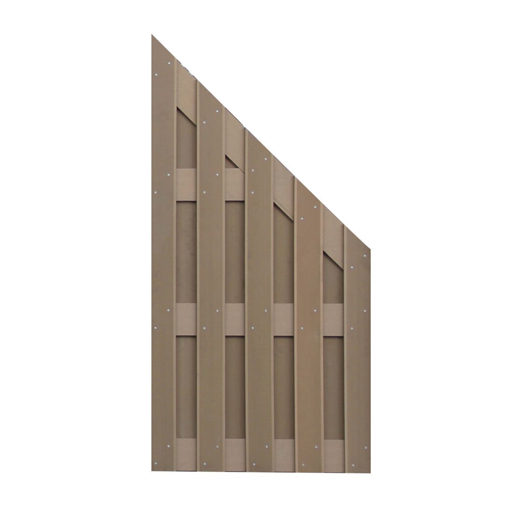 WPC Zaun LASSE 180x90/90cm sand