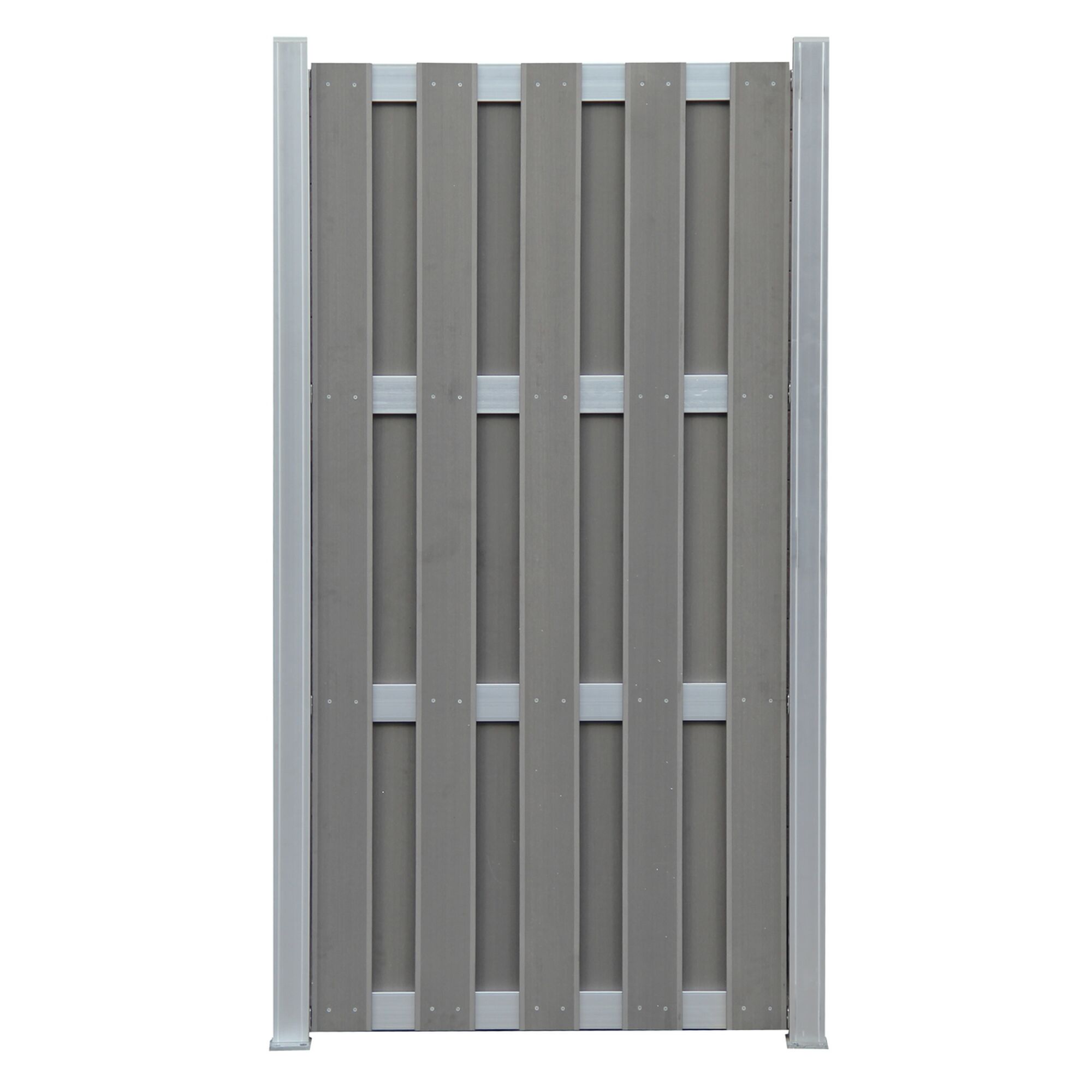 WPC-Zaun JAN grau 180x90cm