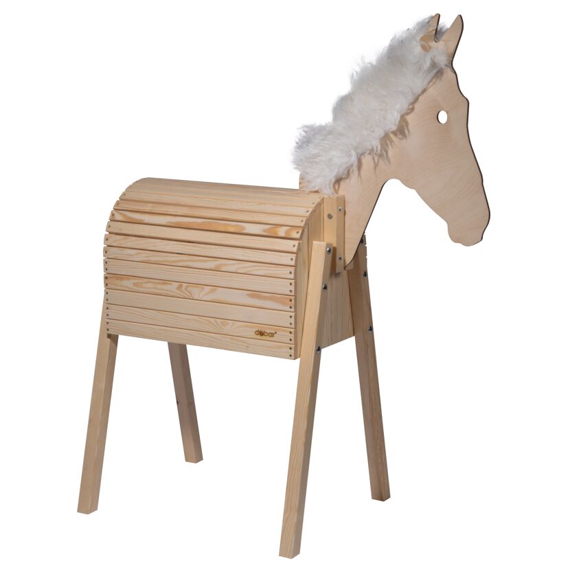 Holzpferd Carlos