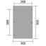Carport 300 x 500 cm