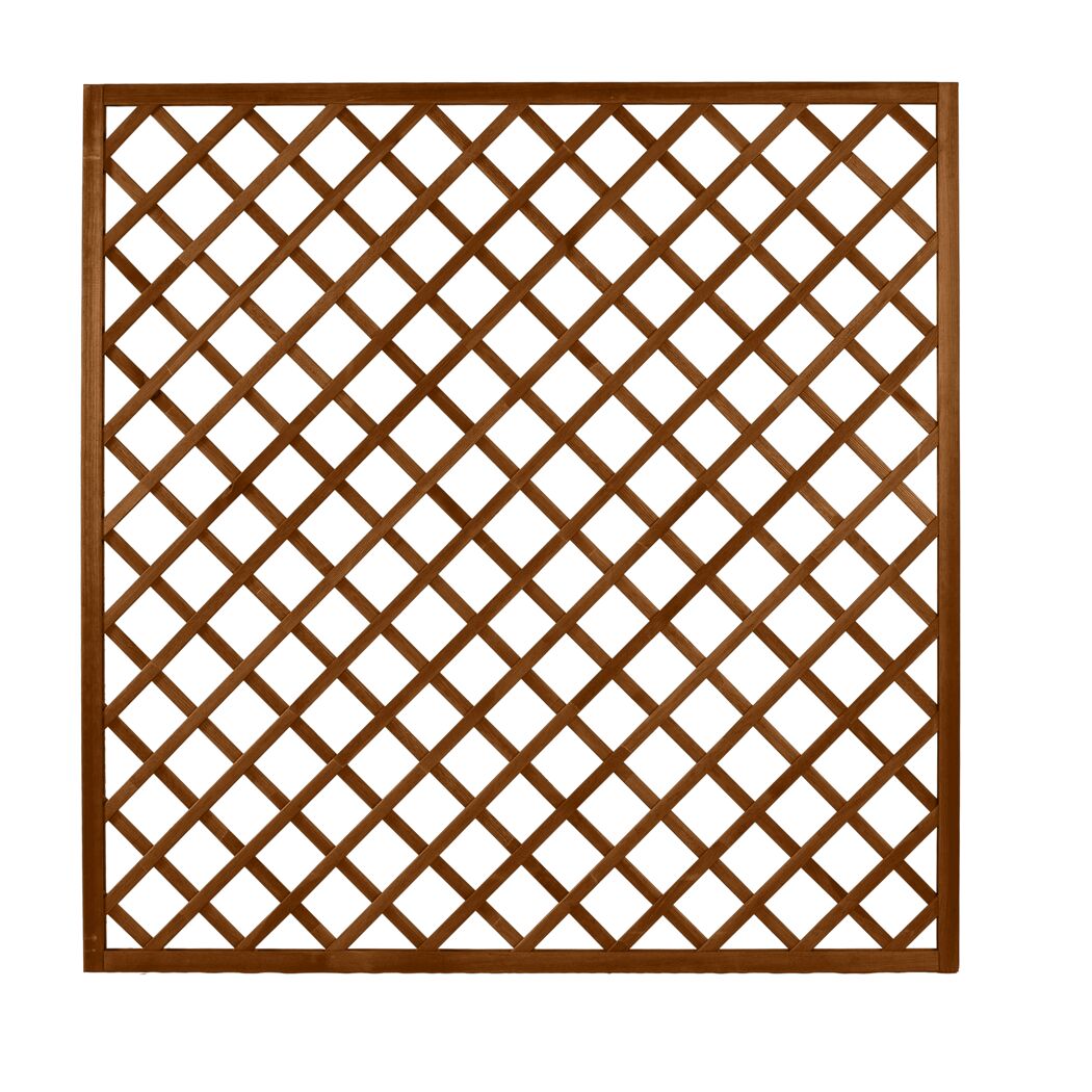 Rankgitter Nancy 180 x 180 cm braun