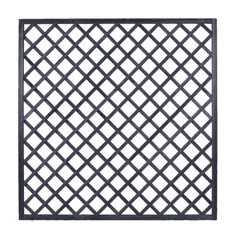 Rankgitter Nancy 180 x 180 cm anthrazit