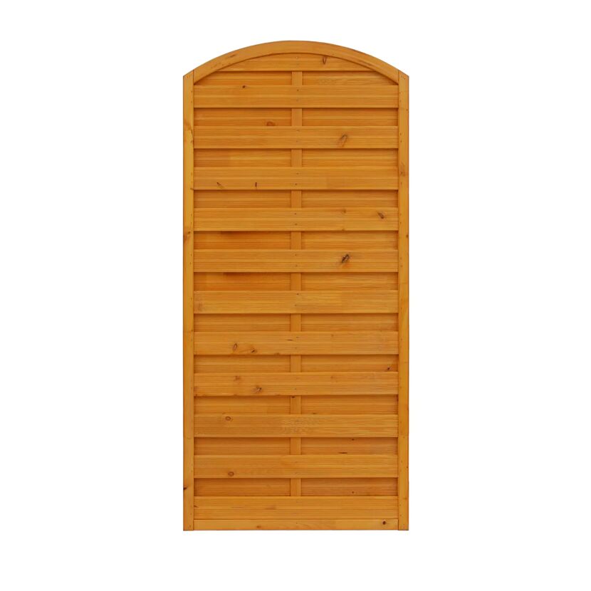 Holz-Halbelement München, 180/195 x 90 cm, Pinie