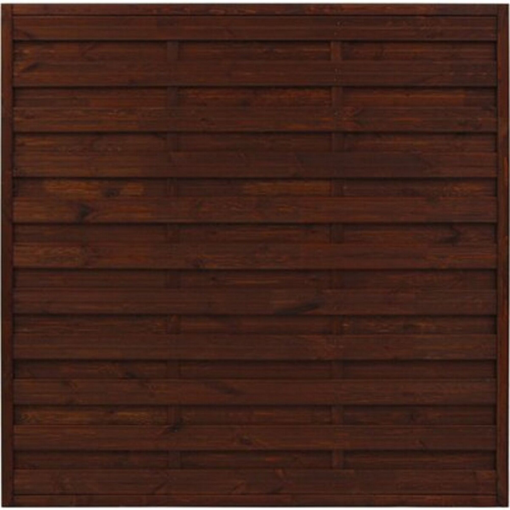 Brauner Holzzaun Classic 180x180cm