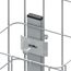 Drahtzaun mit Zaun-Gabionenverbinder Vario