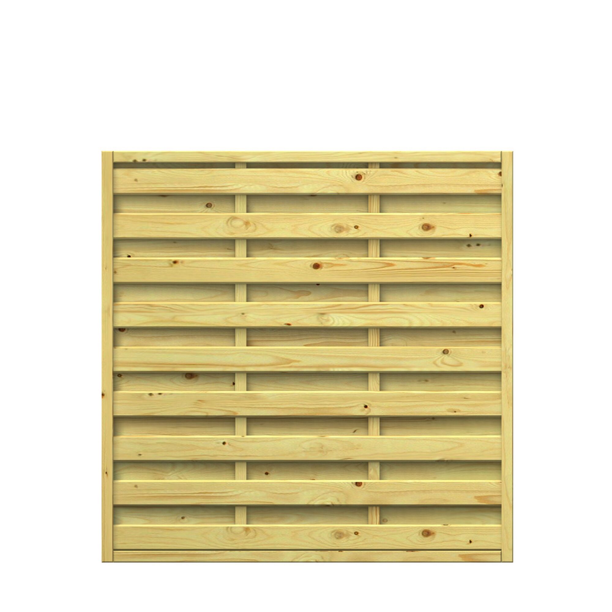 Sichtschutzzaun LETTLAND gerade