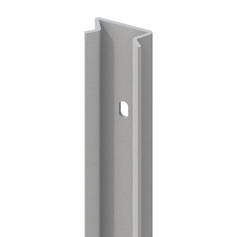 Metallpfosten mit Loch für Montageadapter