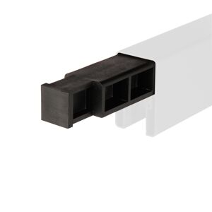 T-Verbinder schwarz, für Senkrecht-Adapter