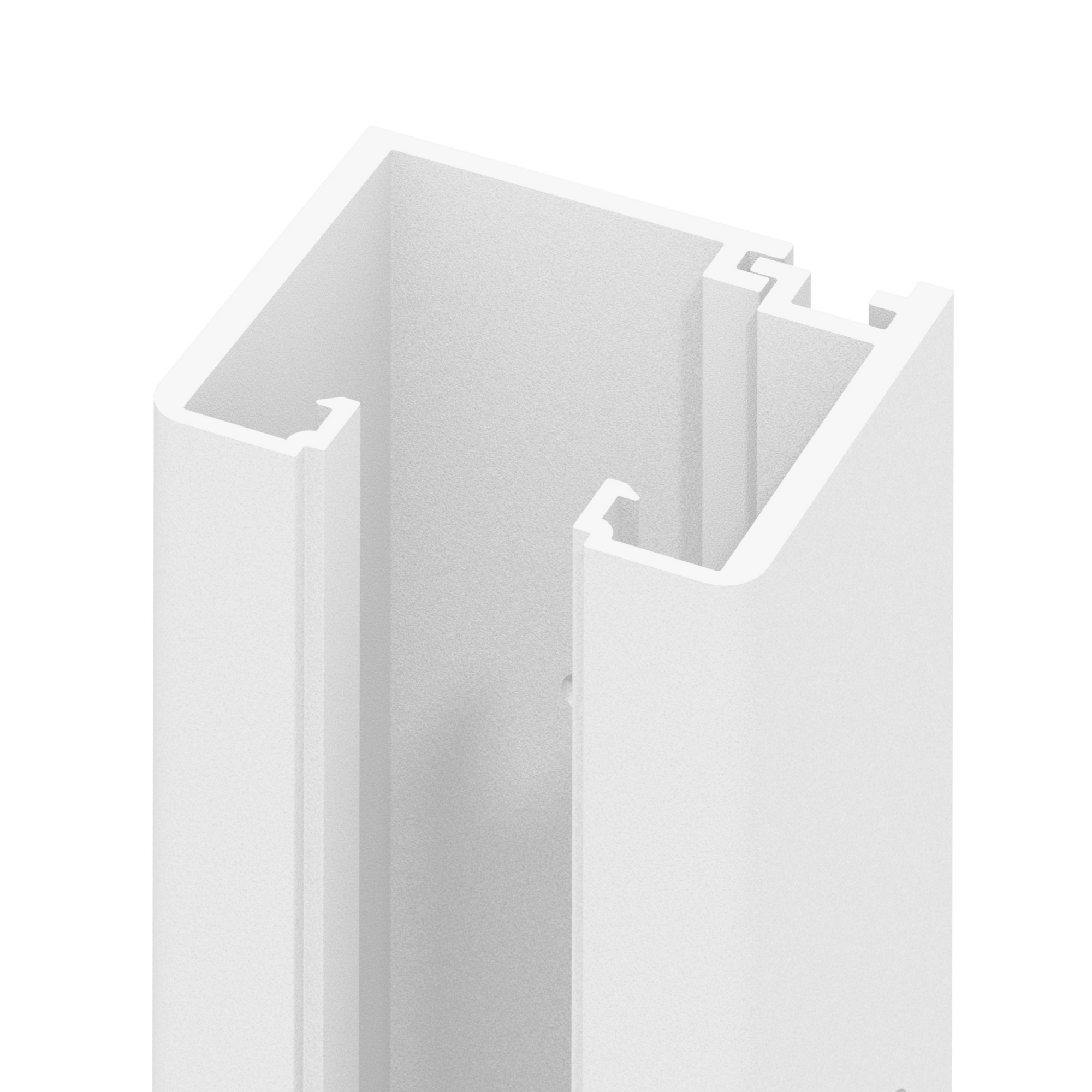 U-Klemmprofil 'System' weiß 192 cm + product picture