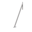 Sturmanker 117 x 55 x 5 cm silber