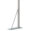 Sturmanker 117 x 55 x 5 cm silber