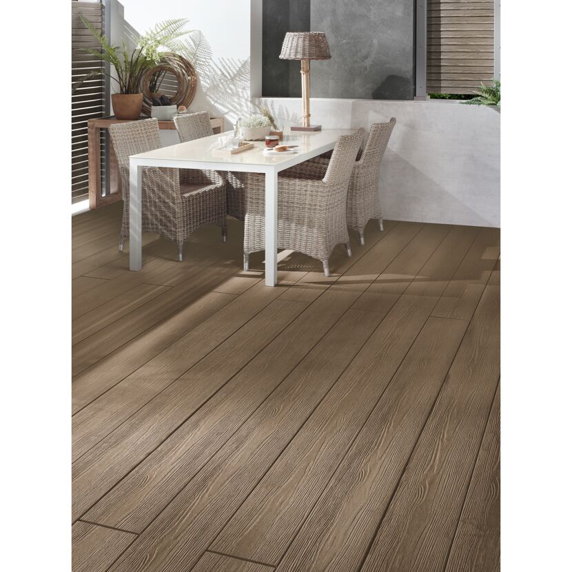 Holzdielen DreamDeck Prestige terra-braun