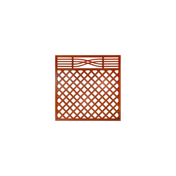 Rankgitter 'Malaga' teak 180 x 180 cm