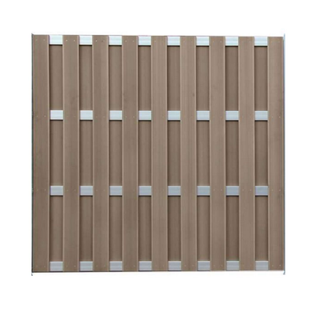 WPC Zaun LASSE sand 180x180 cm