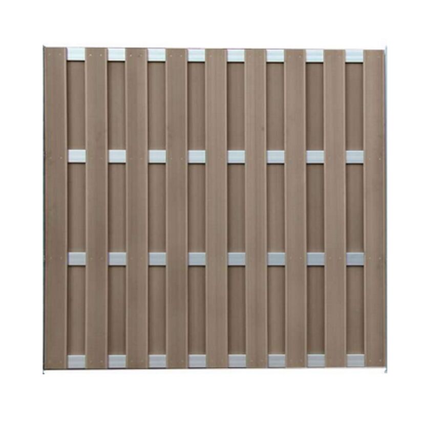 WPC Zaun LASSE sand 180x180 cm