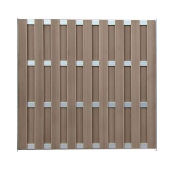 WPC Zaun LASSE sand 180x180 cm