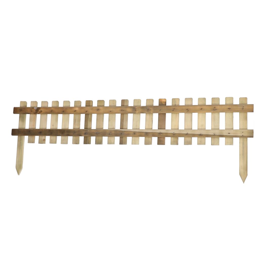 Kleiner Holz-Staketenzaun