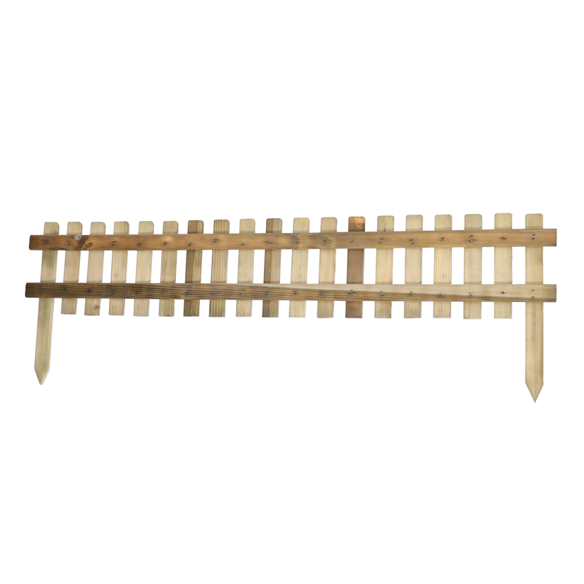 Kleiner Holz-Staketenzaun