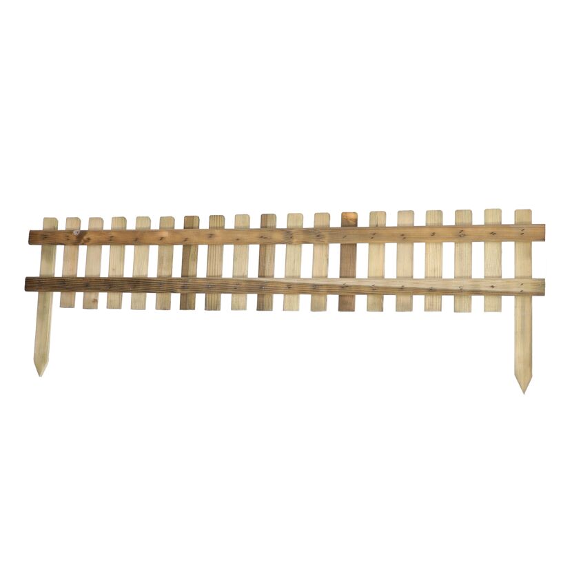Kleiner Holz-Staketenzaun