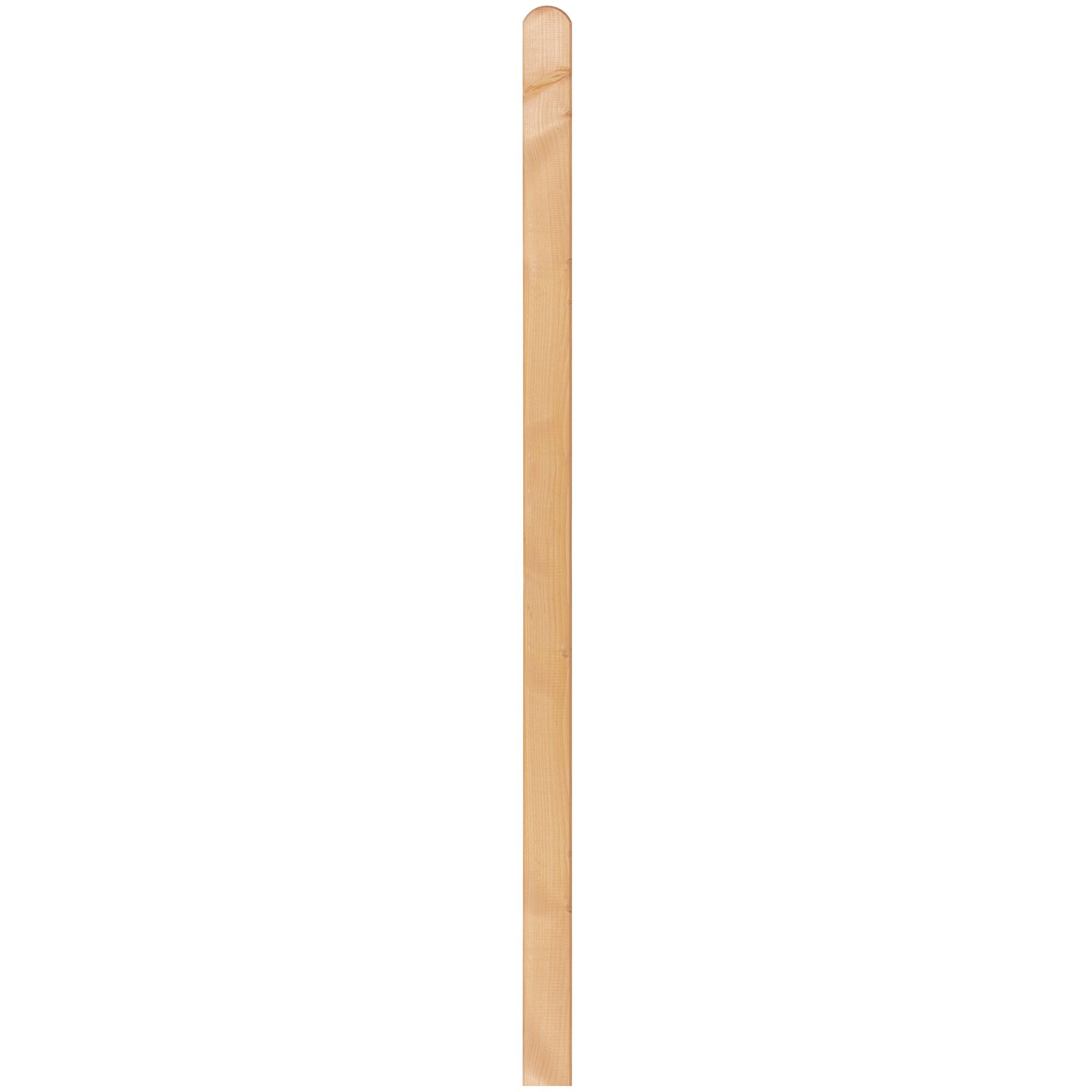 Naturbelassener Oregon-Pfosten, 190 cm lang.